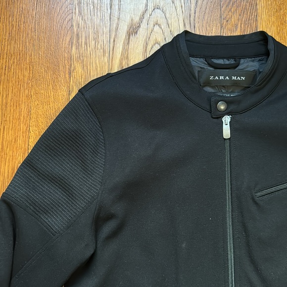 Zara cotton moto jacket - Picture 3 of 5